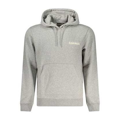 Napapijri Gray Cotton Sweatshirt