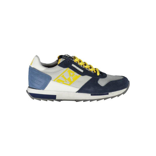 Napapijri Gray Polyester Men Sneaker