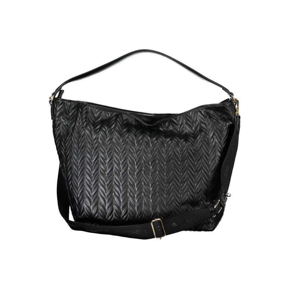 Mario Valentino Black Polyethylene Handbag VA-21556