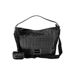 Mario Valentino Black Polyethylene Handbag VA-21556
