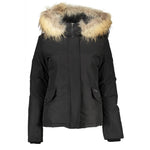 Woolrich Black Cotton Jackets & Coat WO-24338-L