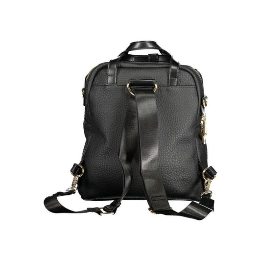 Mario Valentino Black Polyethylene Women Backpack VA-33536