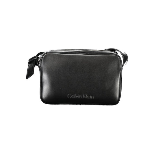 Calvin Klein Black Polyester Women Handbag CA-33625