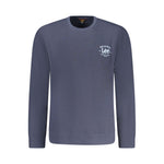 Lee Blue Cotton Men Sweater LE-35377-S