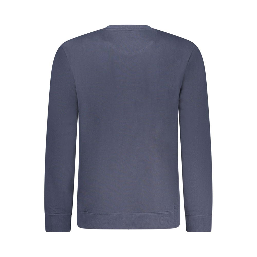 Lee Blue Cotton Men Sweater LE-35377-S