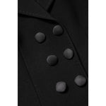 Dolce & Gabbana Black Wool Double Breasted Coat Jacket TSH90440-38