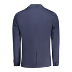 Guess Jeans Blue Cotton Mens Jacket GU-33210-S