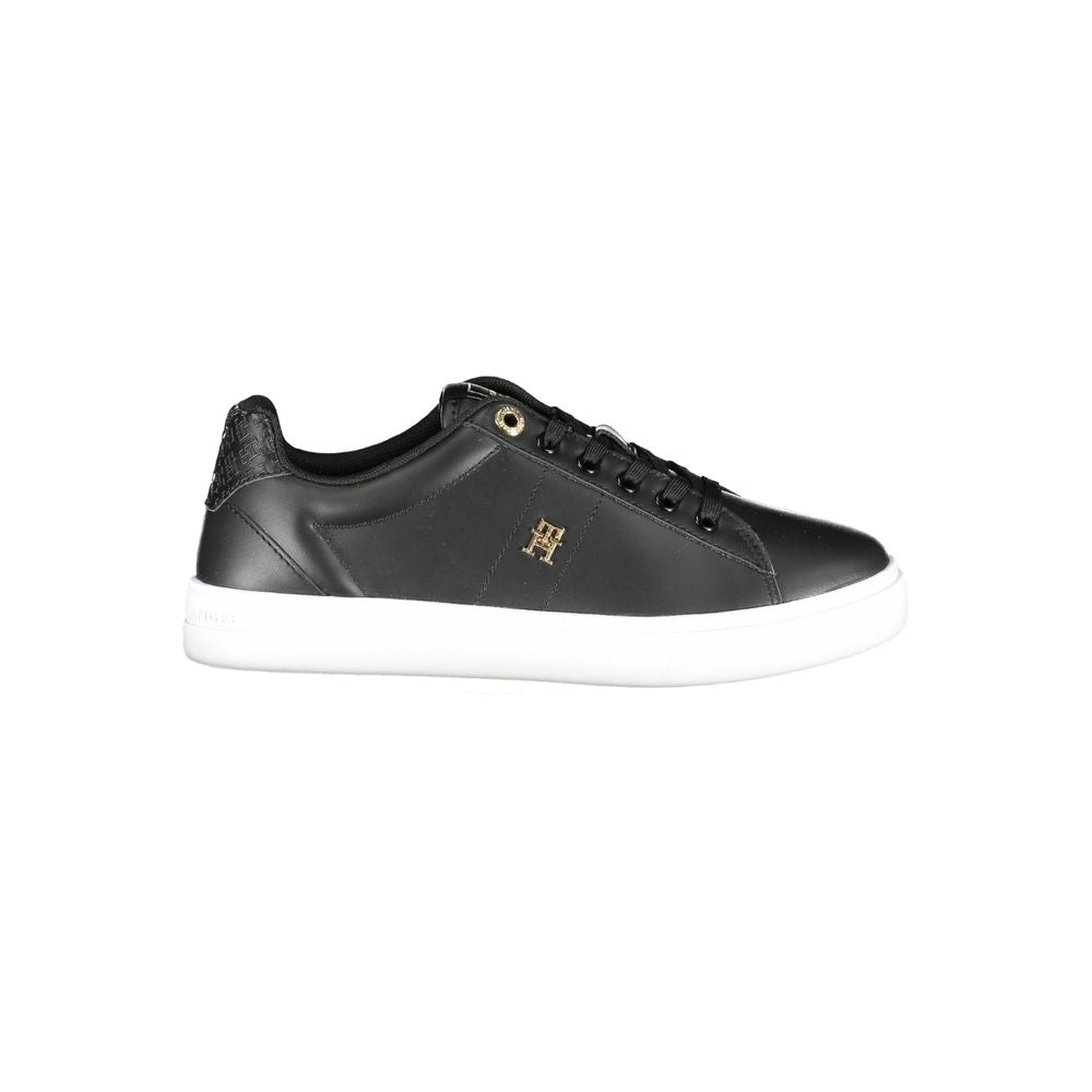 Tommy Hilfiger Black Polyester Sneaker TO-31486-EU36/US6