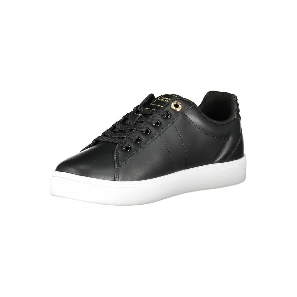 Tommy Hilfiger Black Polyester Sneaker TO-31486-EU36/US6