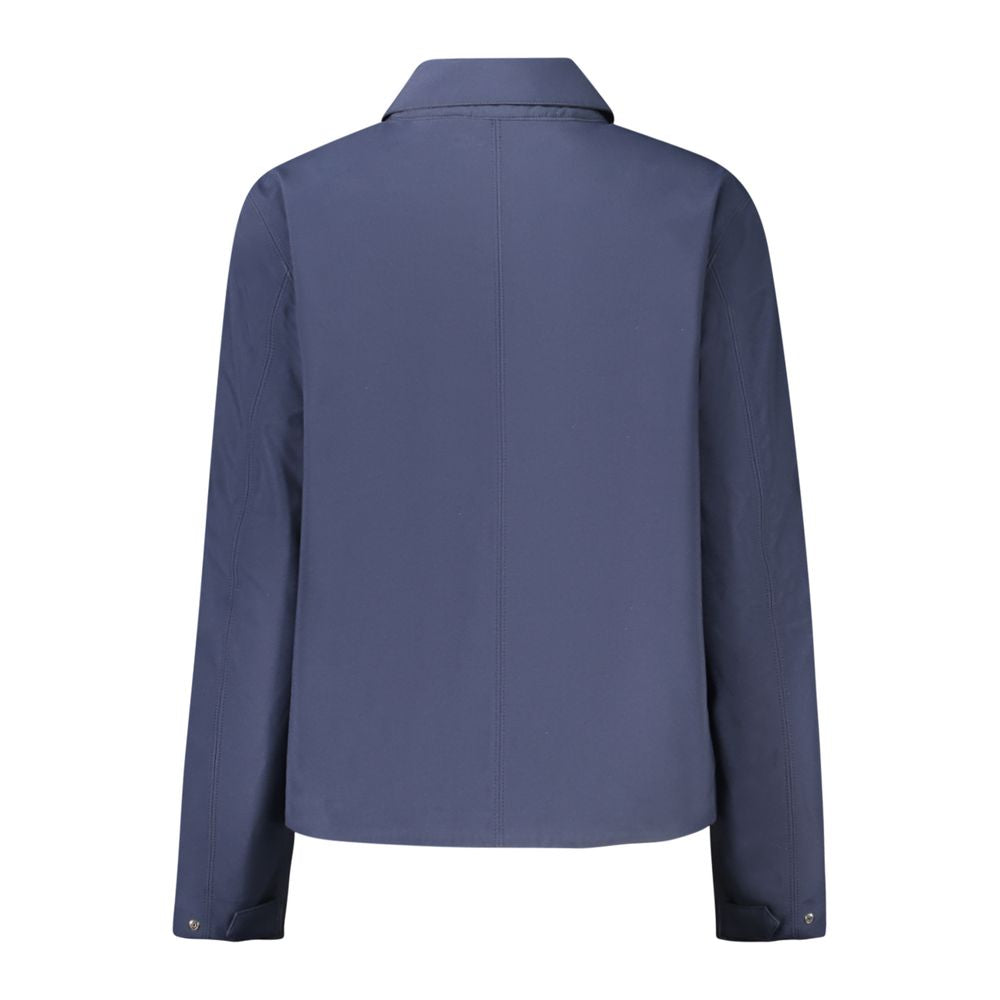 K-WAY Blue Polyester Women Jacket KW-34203-S