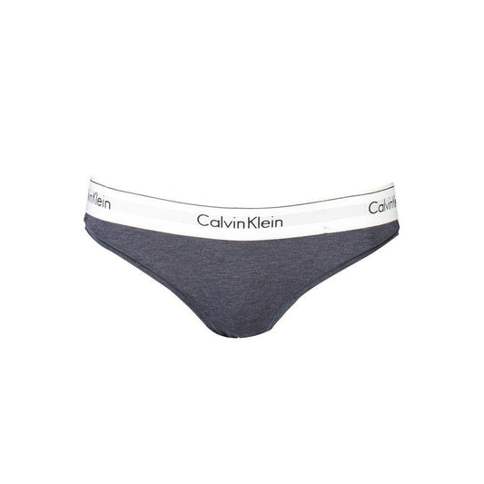 Calvin Klein Blue Cotton Women Brief CA-19135-L