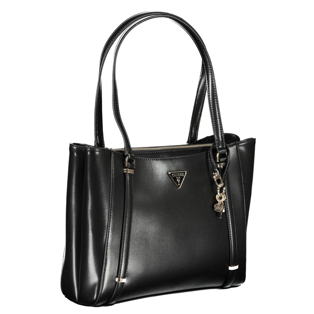 Guess Jeans Black Polyethylene Handbag GU-32237