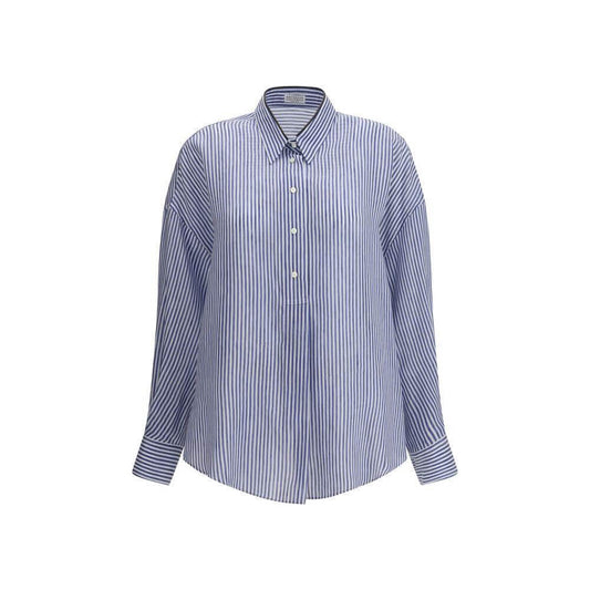 Brunello Cucinelli Striped Shirt BR-MH756NL405C503-M