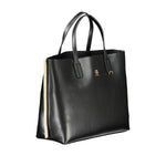 Tommy Hilfiger Black Polyethylene Handbag TO-26078