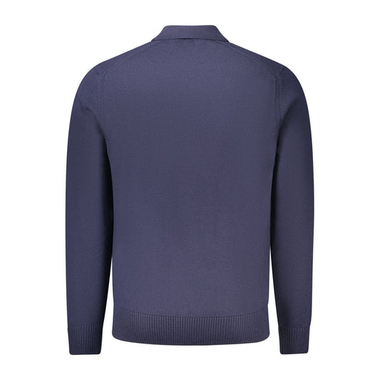 Hugo Boss Blue Wool Mens Sweater BO-34560-M