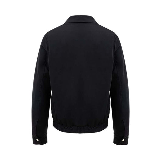 Ami Paris Black Polyester Jackets & Coat AM-9342676-XS