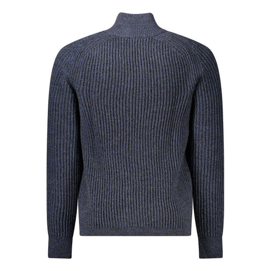 Hugo Boss Blue Wool Men Cardigan BO-34563-M