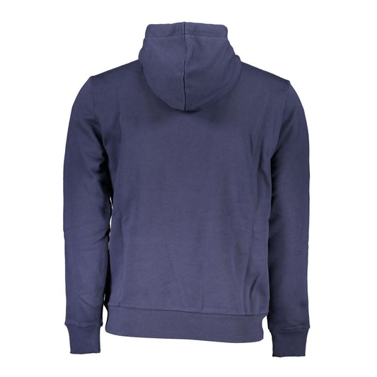 North Sails Blue Cotton Men Sweater NO-23374-S