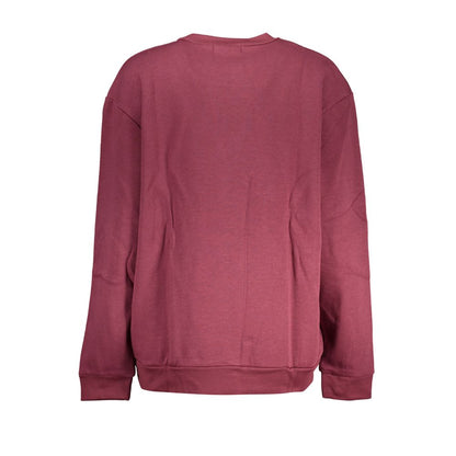 Cavalli Class Purple Cotton Women Sweater