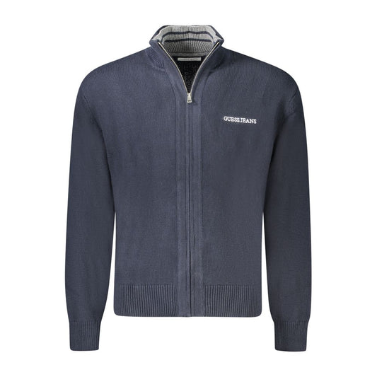 Guess Jeans Blue Cotton Men Sweater GU-35104-M
