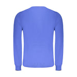 North Sails Blue Cotton Men Sweater NO-35809-S