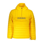 Napapijri Yellow Polyamide Men Jacket NA-21687-XS