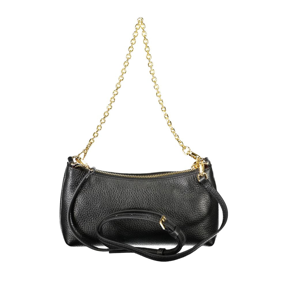 Front view with bag zipped and handles upright.