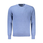 North Sails Blue Cotton Men Sweater NO-32936-S