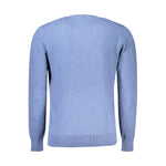 North Sails Blue Cotton Men Sweater NO-32936-S