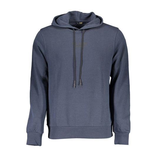 Cavalli Class Blue Cotton Men Sweater