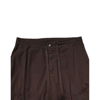 Dolce & Gabbana Brown Cotton Cargo Jogger Men Pants