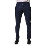 Dolce & Gabbana Dark Blue Wool Dress Formal Pants PAN76481-46
