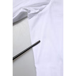 Dolce & Gabbana White Cotton Long Sleeves GOLD Formal Shirt