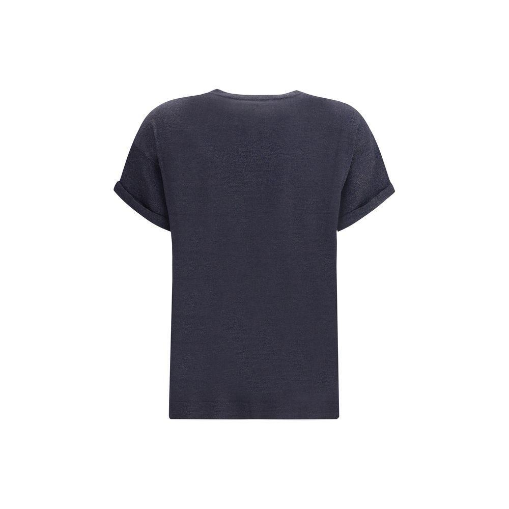 Brunello Cucinelli Lurex T-Shirt BR-M41810000PC7186-M