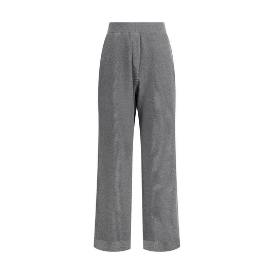 Brunello Cucinelli Ribbed lurex Pants BR-MAZ260299PCXP07-S