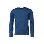 Dolce & Gabbana Blue Cashmere Crew Neck Sweatshirt Sweater TSH90533-48