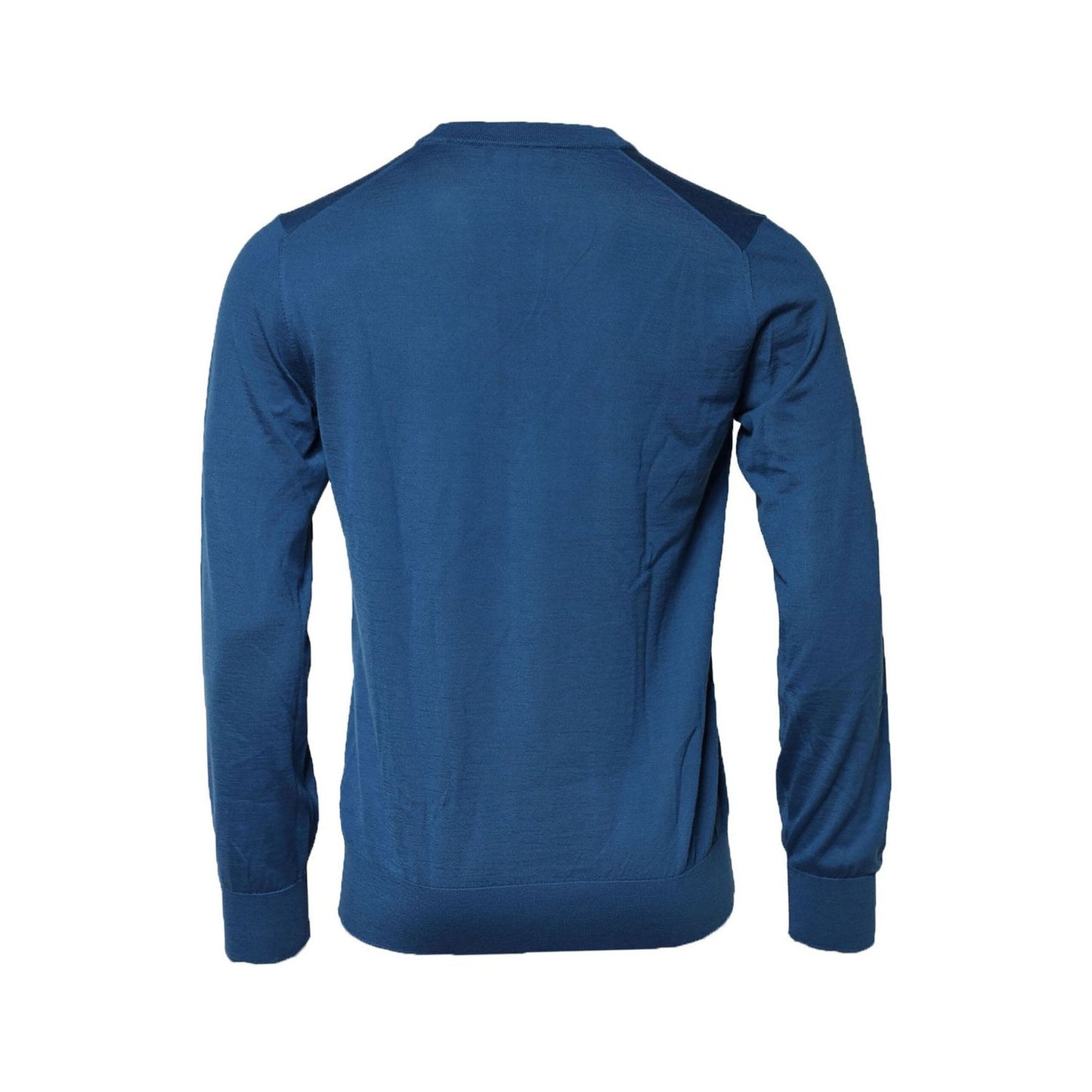 Dolce & Gabbana Blue Cashmere Crew Neck Sweatshirt Sweater TSH90533-48