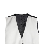 Dolce & Gabbana Gray Wool Dress Formal Men Waistcoat Vest TSH90456-48