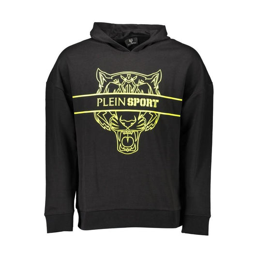 Plein Sport Black Cotton Men Sweater PL-8740-L