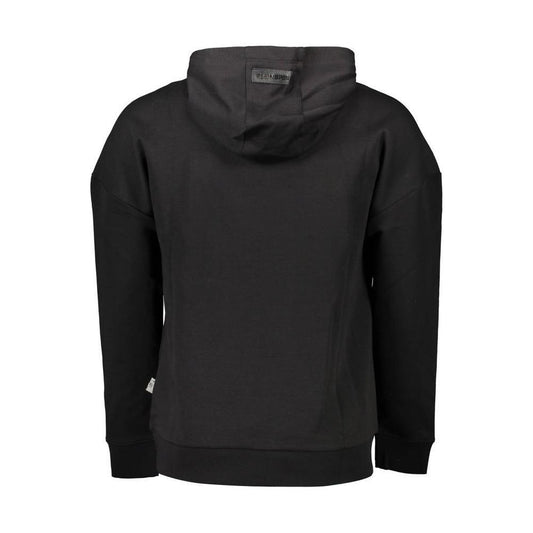 Plein Sport Black Cotton Men Sweater PL-8740-L