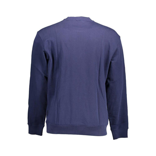 Napapijri Blue Cotton Men Sweater NA-11364-M
