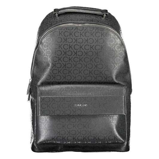 Calvin Klein Black Polyester Men Backpack CA-14074