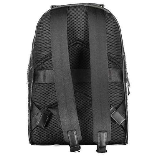 Calvin Klein Black Polyester Men Backpack CA-14074