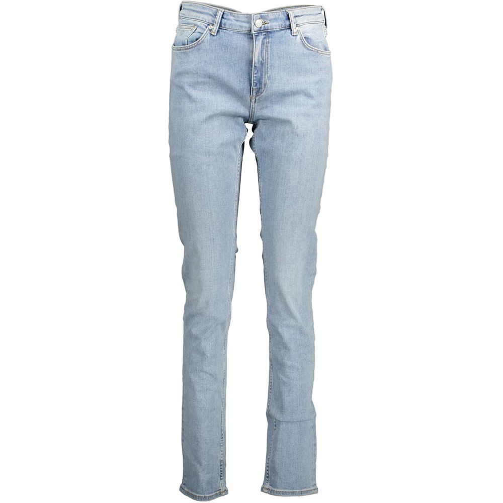 Gant Blue Cotton Jeans Denim