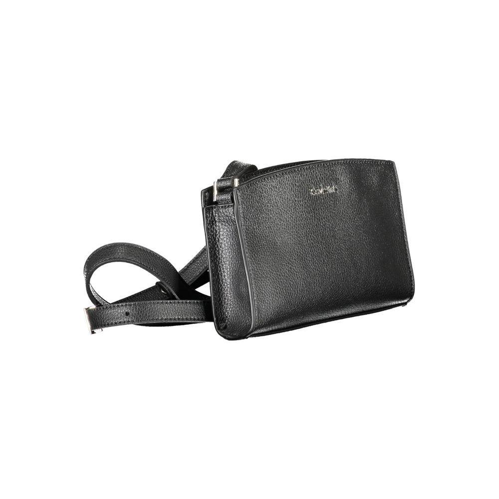 Calvin Klein Black Polyester Women Handbag CA-15385