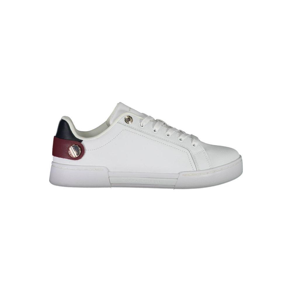 Tommy Hilfiger White Polyethylene Women Sneaker TO-16716-EU39/US9