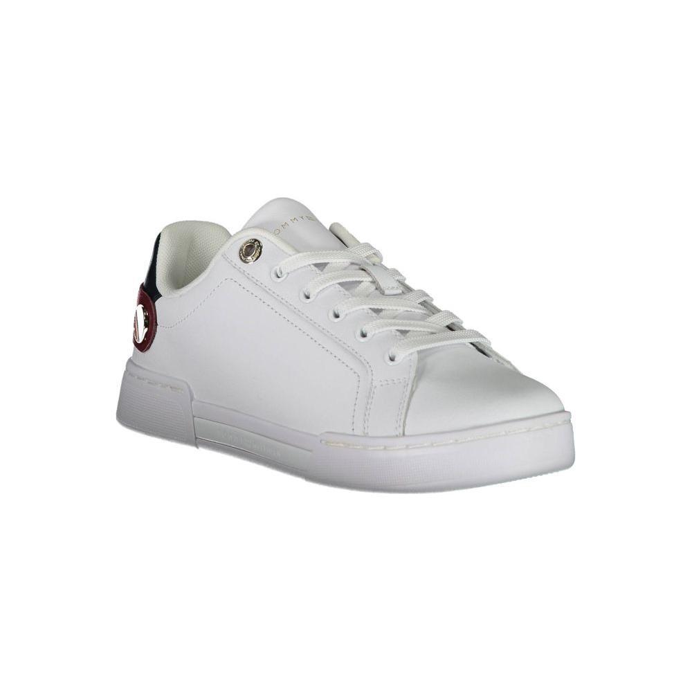 Tommy Hilfiger White Polyethylene Women Sneaker TO-16716-EU39/US9