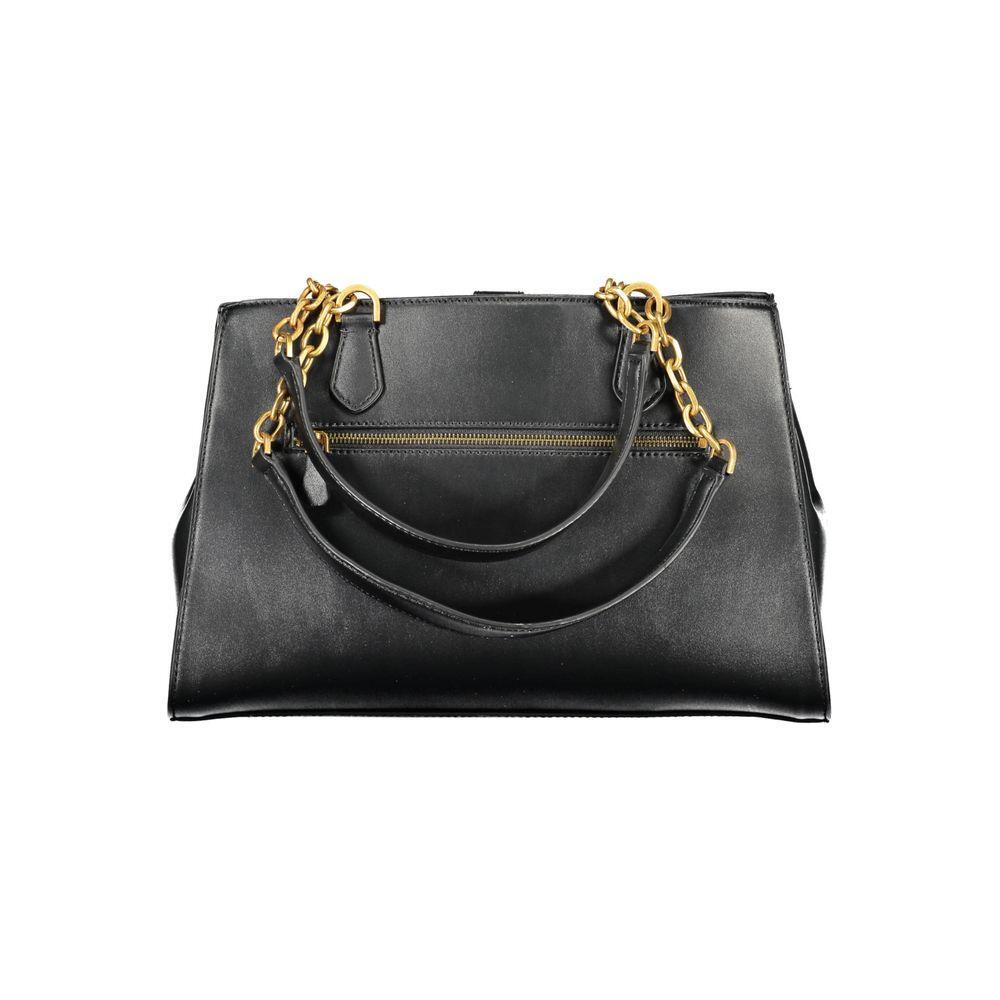 Guess Jeans Black Polyethylene Women Handbag GU-17246