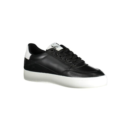 Calvin Klein Black Leather Women Sneaker CA-17410-EU36/US6