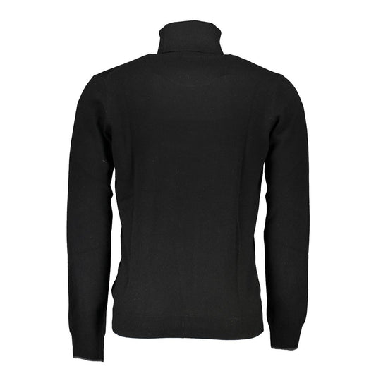 North Sails Black Polyamide Men Sweater NO-23343-M